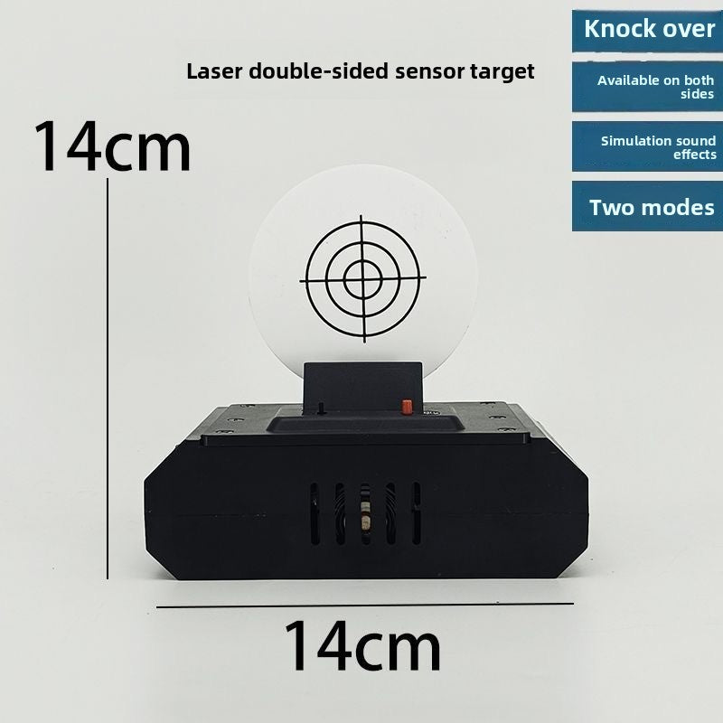 Laser automatic reset target