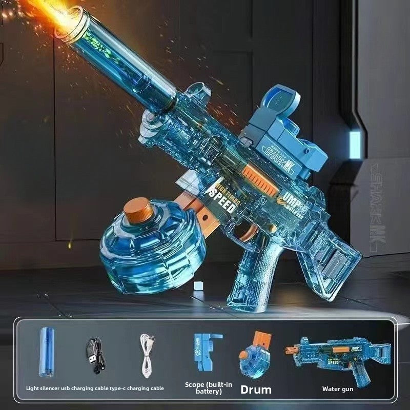 UMP45 blue electric water gun