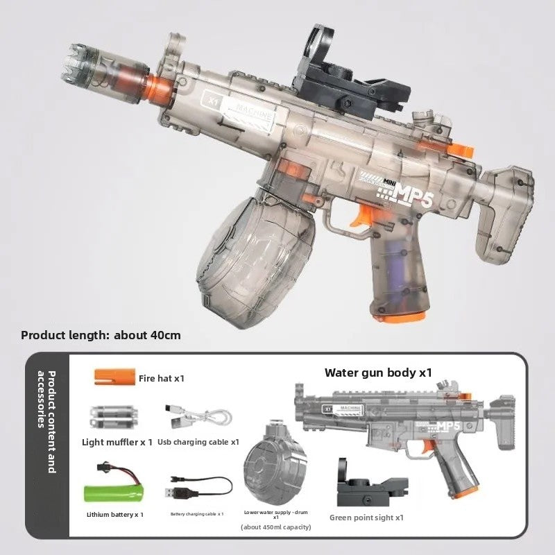 MP5 Grey Electric Water Gun