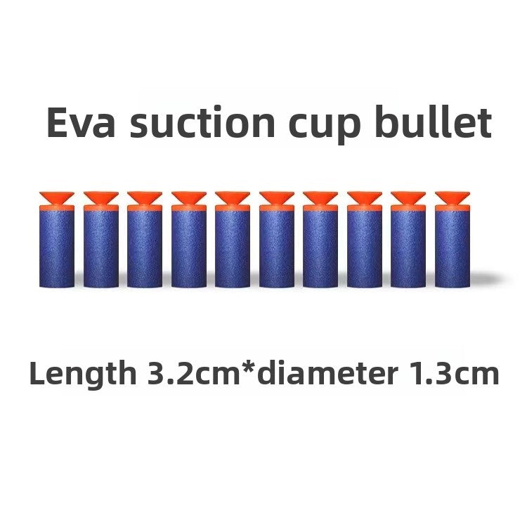 Electric Revolver High Speed Soft Bullet Toy Gun