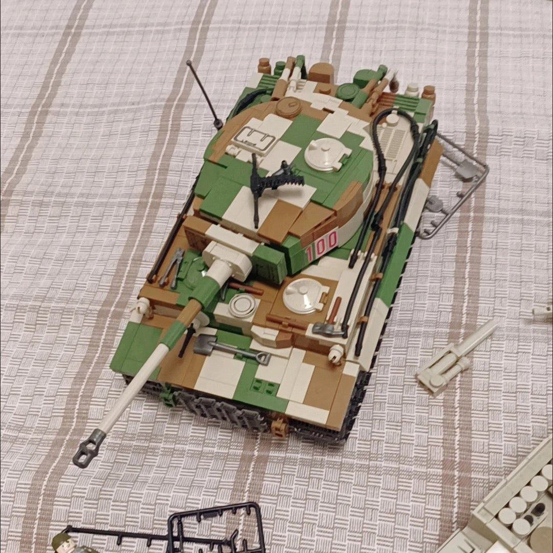 German Tiger 1 Heavy Tank Building Blocks