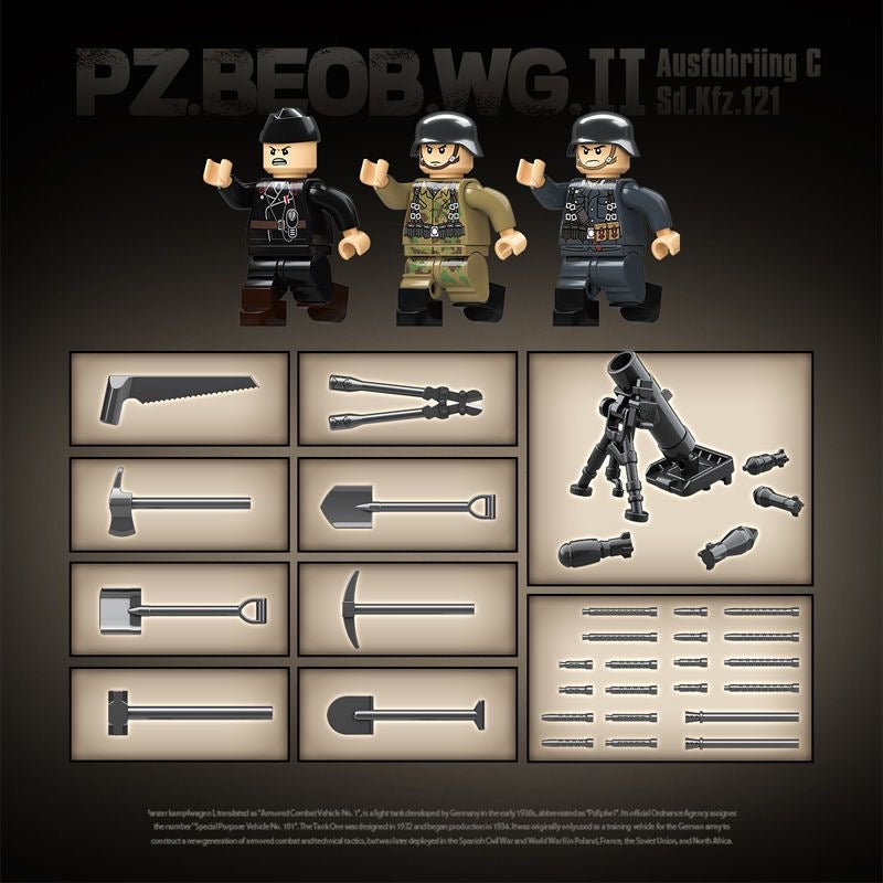 panzer-ii-c-tank-model