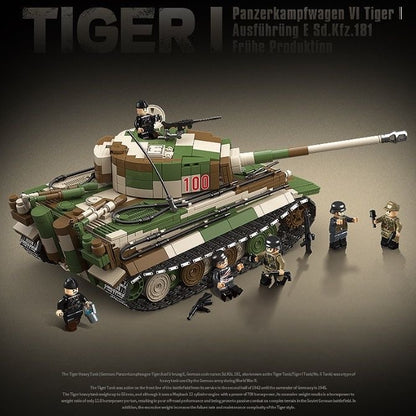 german-tiger-1-tank-model