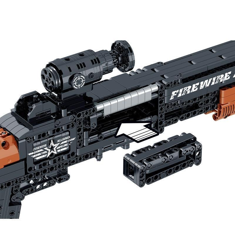 M4 Building Block Model Toy Gun