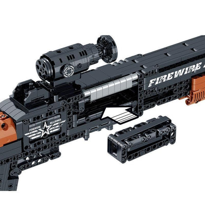 M4 Building Block Model Toy Gun