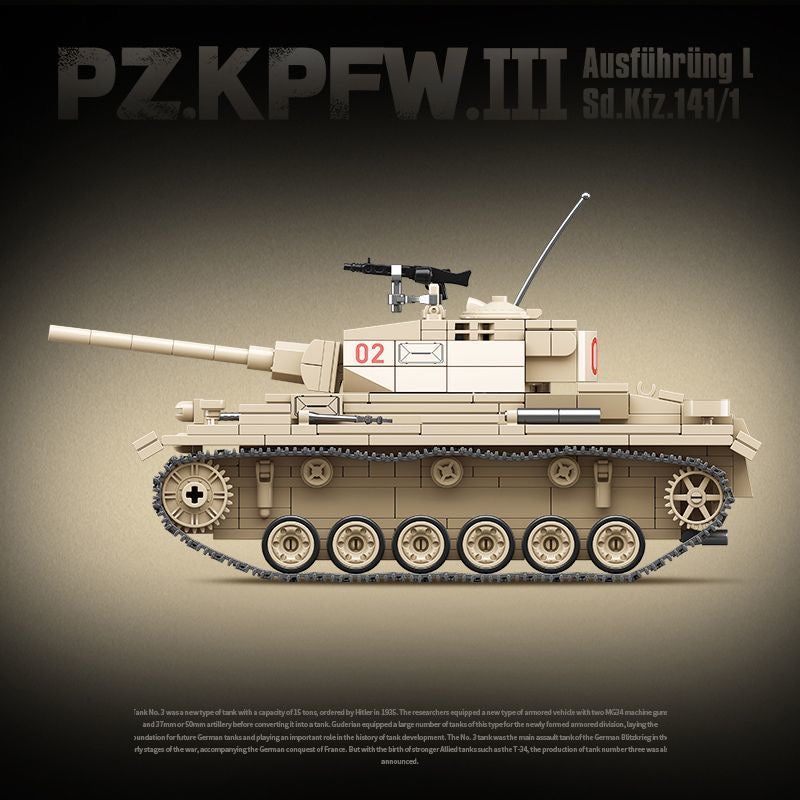 panzer-iii-tank-building-set
