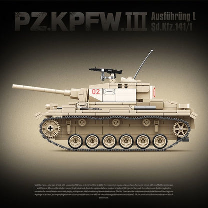 panzer-iii-tank-building-set