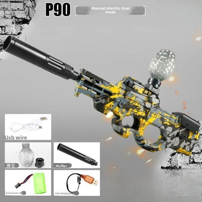 P90 Yellow Gel Blaster