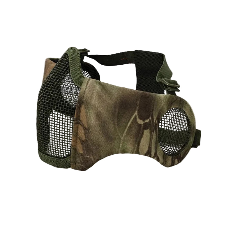 green-python-pattern-mask