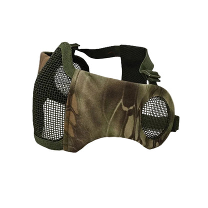 green-python-pattern-mask