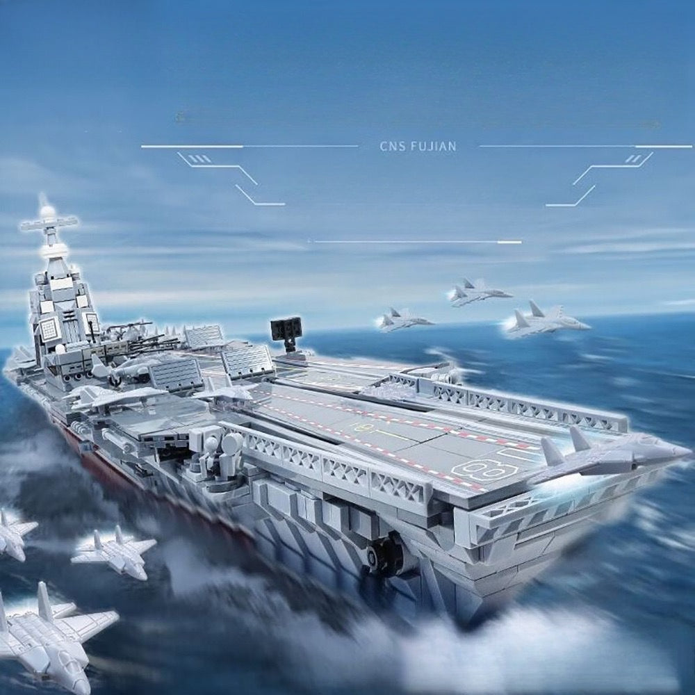 fujian-aircraft-carrier-building-blocks-model