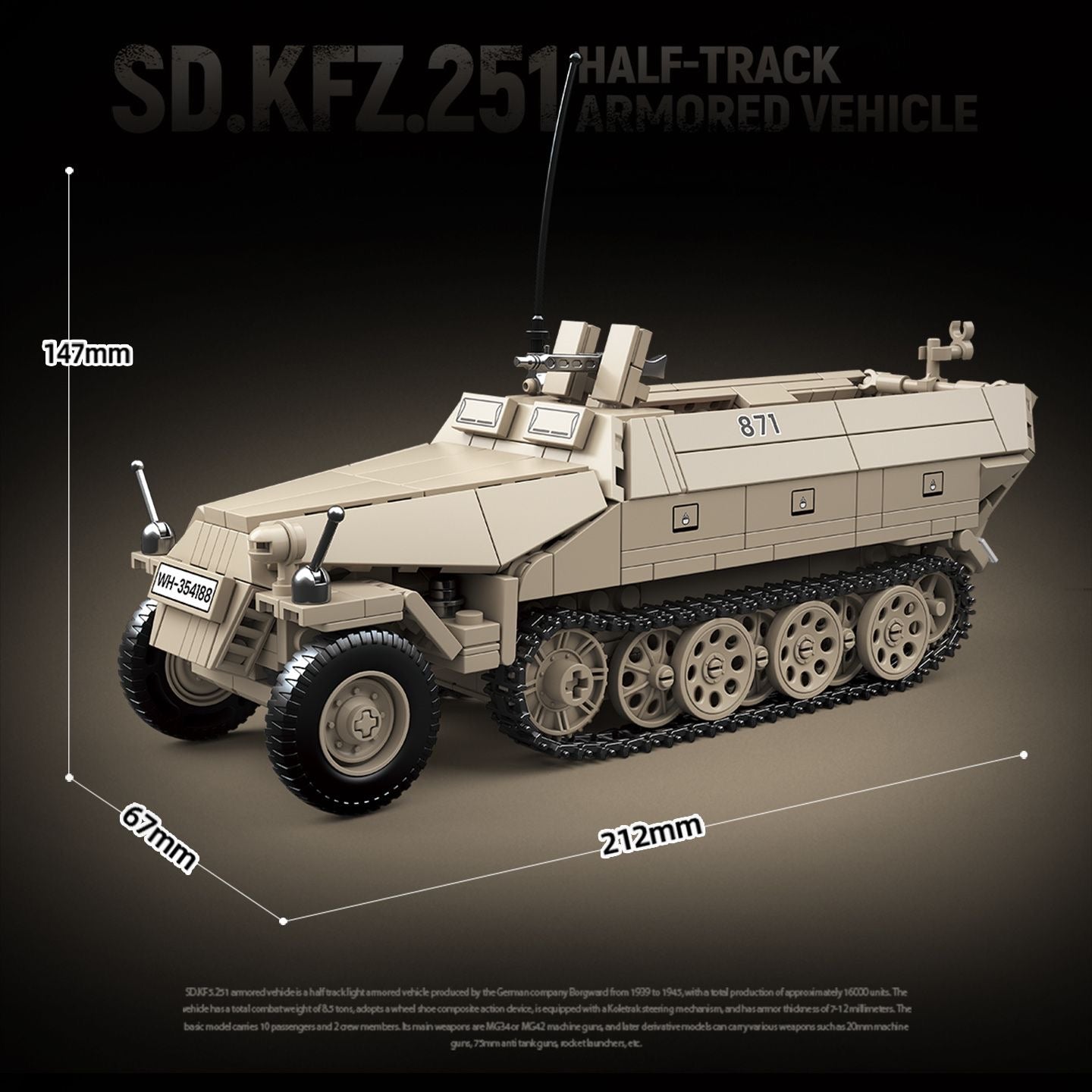 sd-kfz-251-half-track-armored-car-size