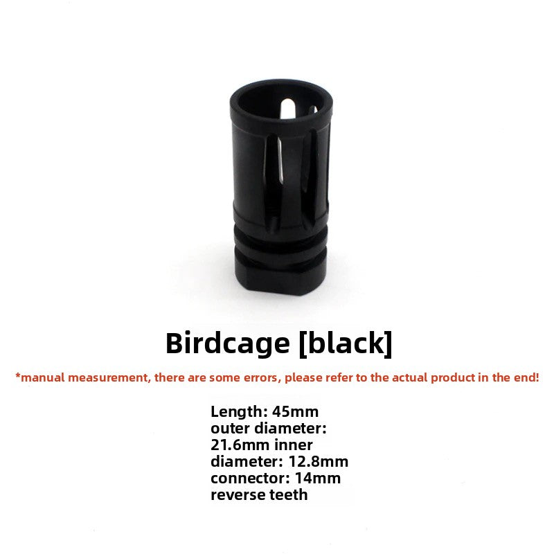 Birdcage Flash Hider Black