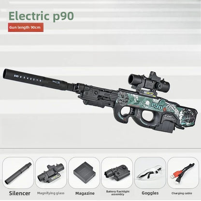 P90 Green Gel Blaster
