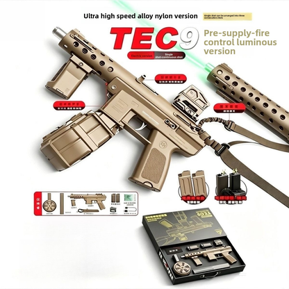 Handi Tec-9 Dual-magazine Glow-in-the-Dark Gel Blaster