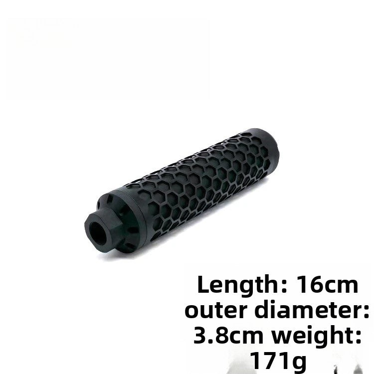Black 16CM metal silencer