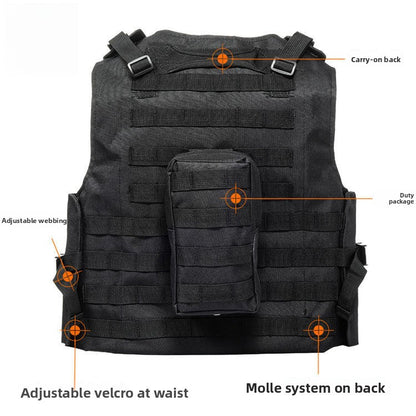 Vest back view