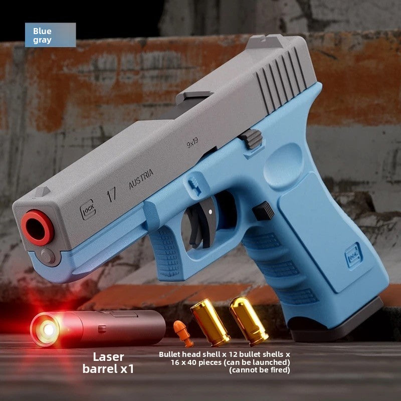 Glock G17 blue soft bullet gun