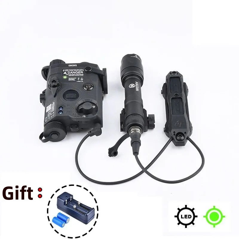 black - green dot + m600c set