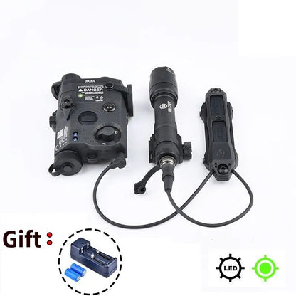 black - green dot + m600c set