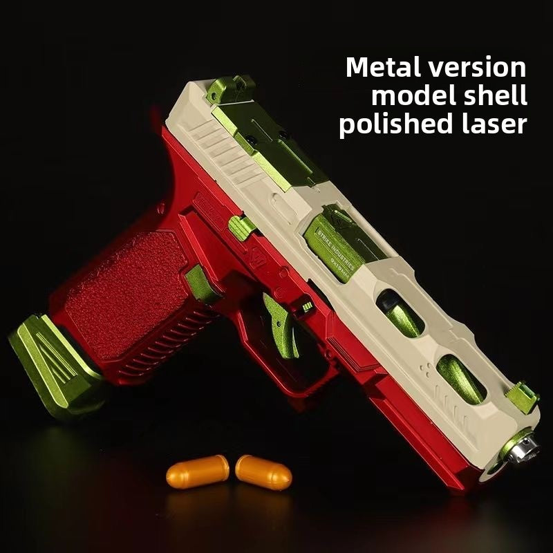 Shell ejection laser