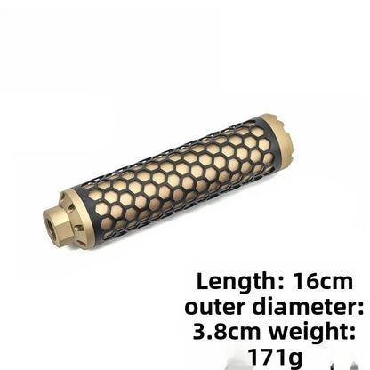 16CM Metal Sand Color Muffler