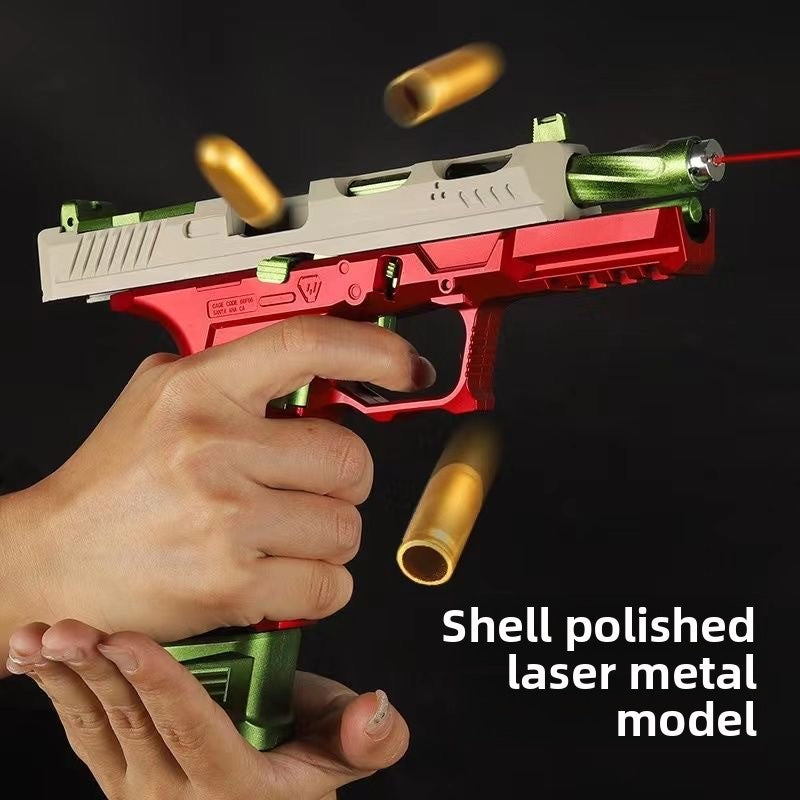 Shell ejection laser demonstration