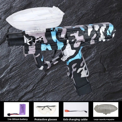 graffiti blue gel gun