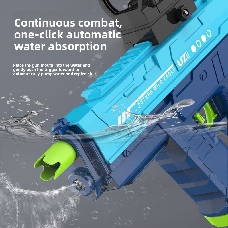 One-button automatic water absorption