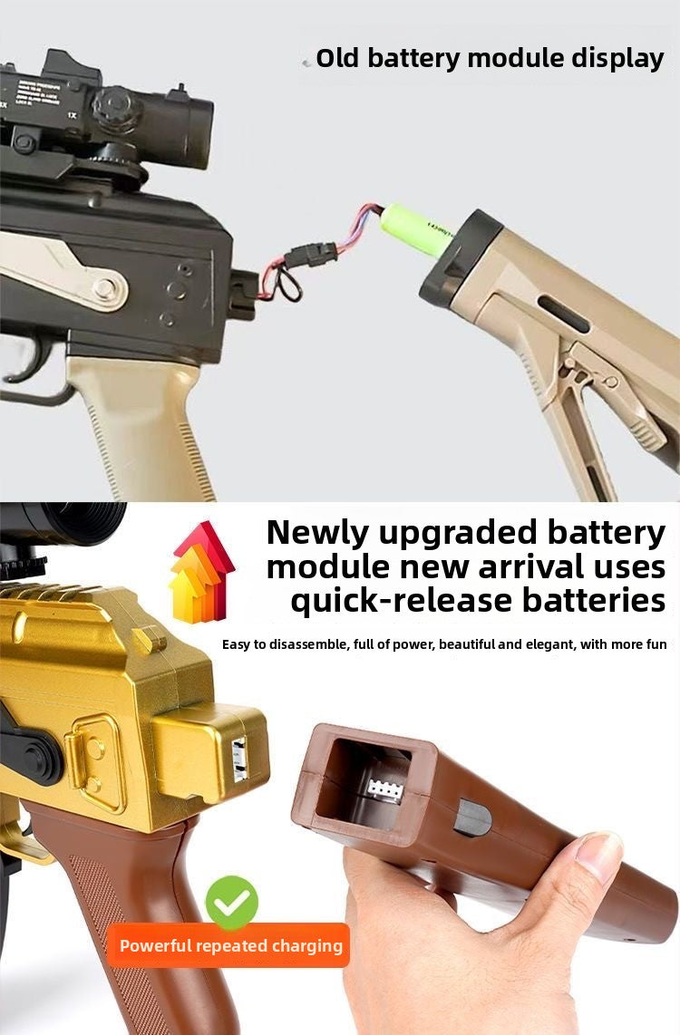 Comparison of new and old batteries