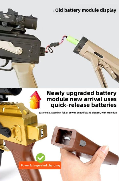 Comparison of new and old batteries