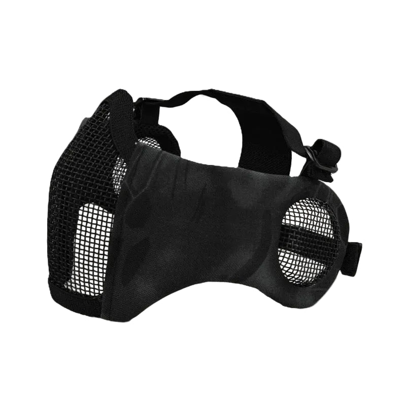 black-python-pattern-mask