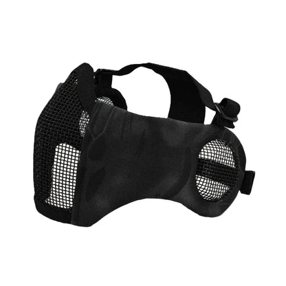 black-python-pattern-mask