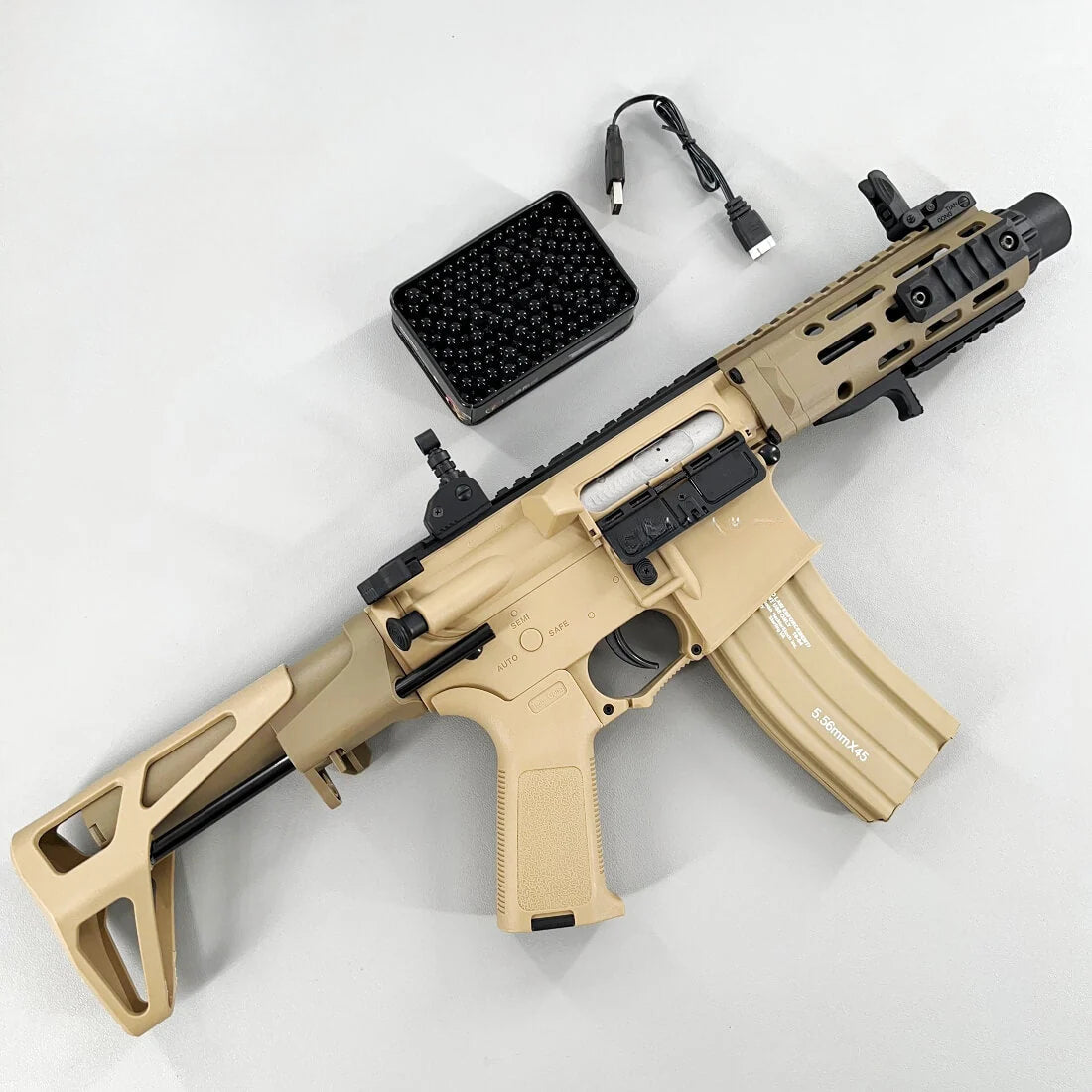 DD M4-PDW Sand Color Gel Blaster