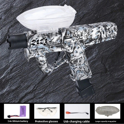 graffiti white gel gun
