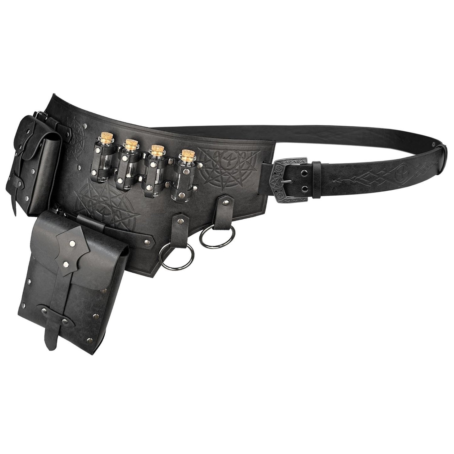 black-medieval-belt