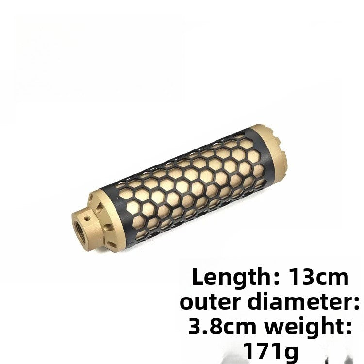 13CM Metal Sand Color Muffler