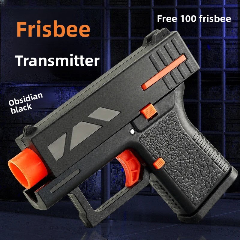 3D printed black toy gun