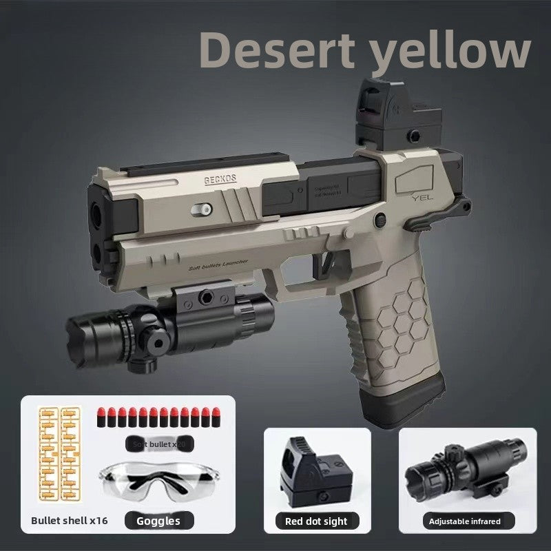 Glock sand color soft bullet gun