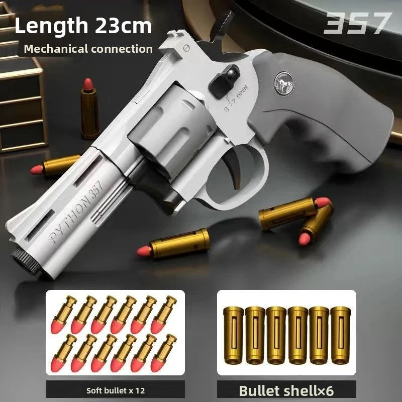 357 gray soft bullet gun