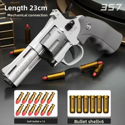 357 gray soft bullet gun
