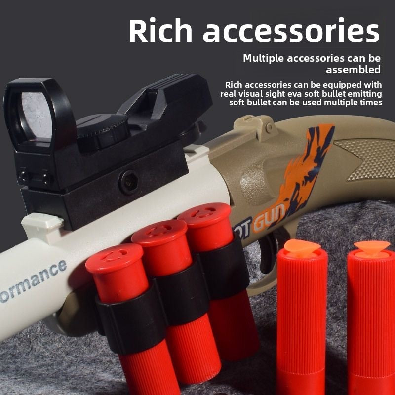 S686 Brown Soft Bullet Gun