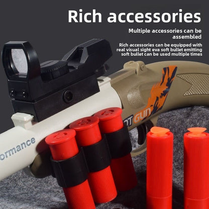 S686 Brown Soft Bullet Gun