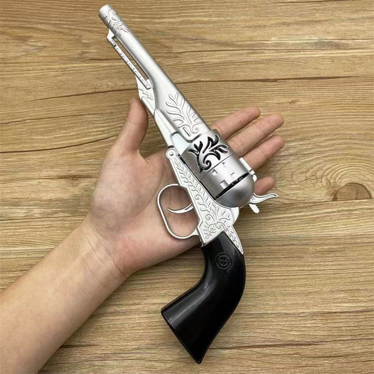 Silver revolver