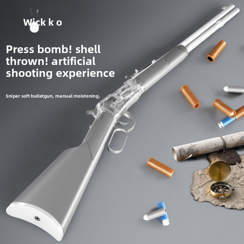 Compressed shell ejection