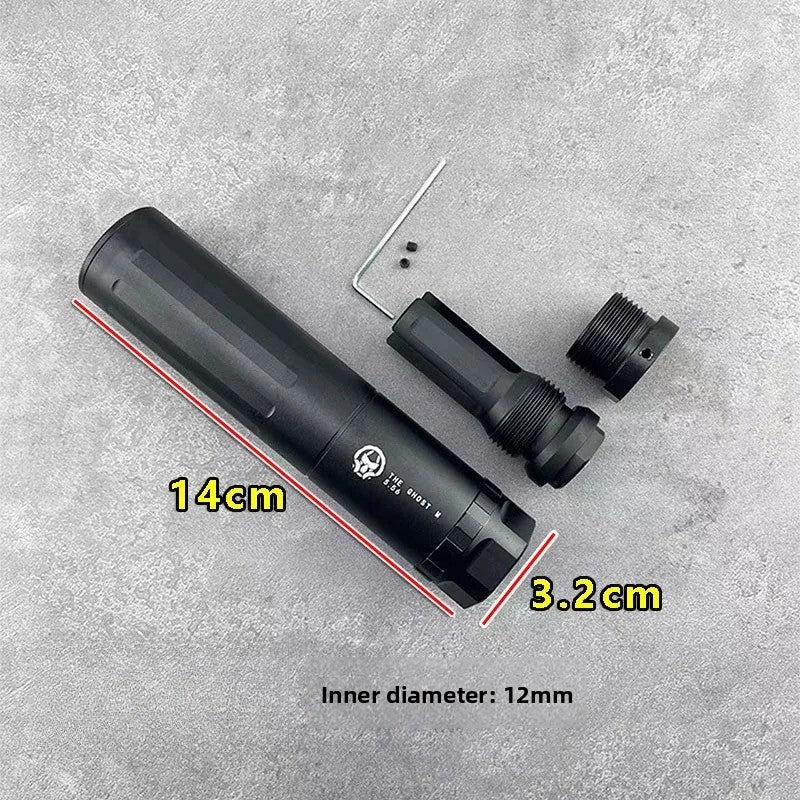 Black metal silencer
