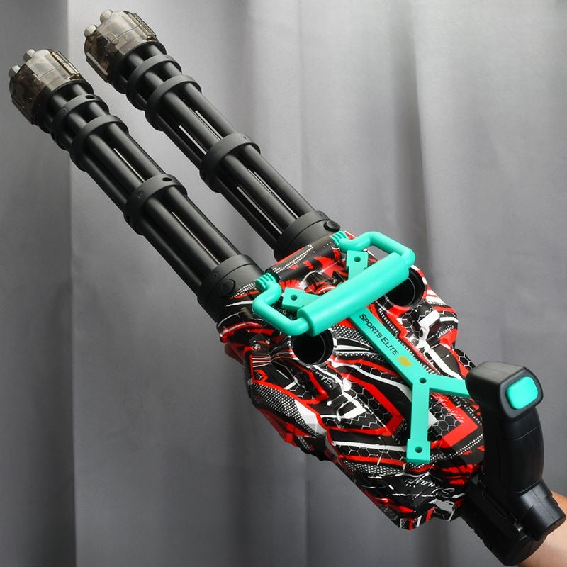 Gatling red gel blaster