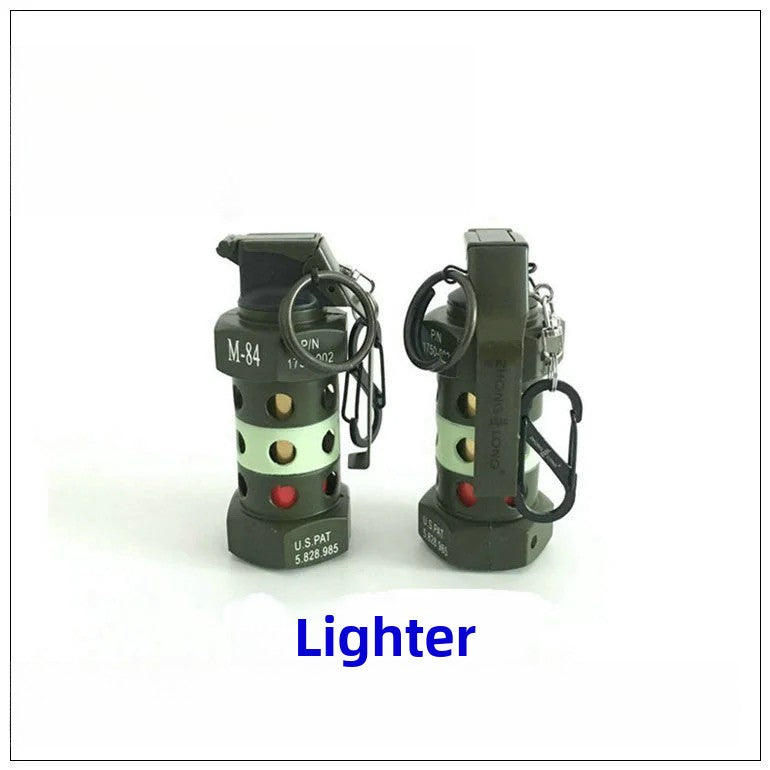 M84 Grenade Inflatable Windproof Lighter-Pendant Lighter Model
