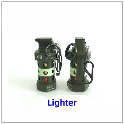 M84 Grenade Inflatable Windproof Lighter-Pendant Lighter Model