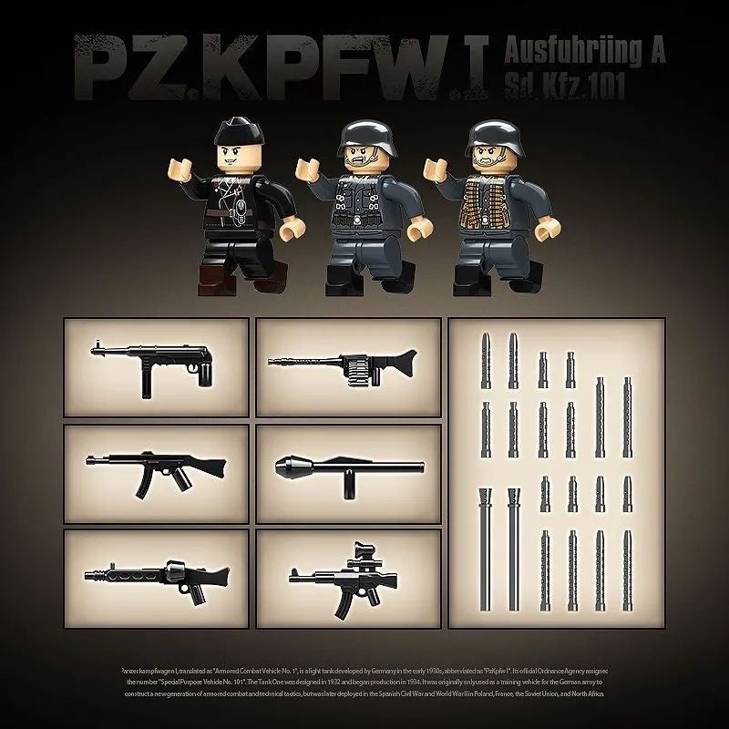 panzer-i--tank-brick-set